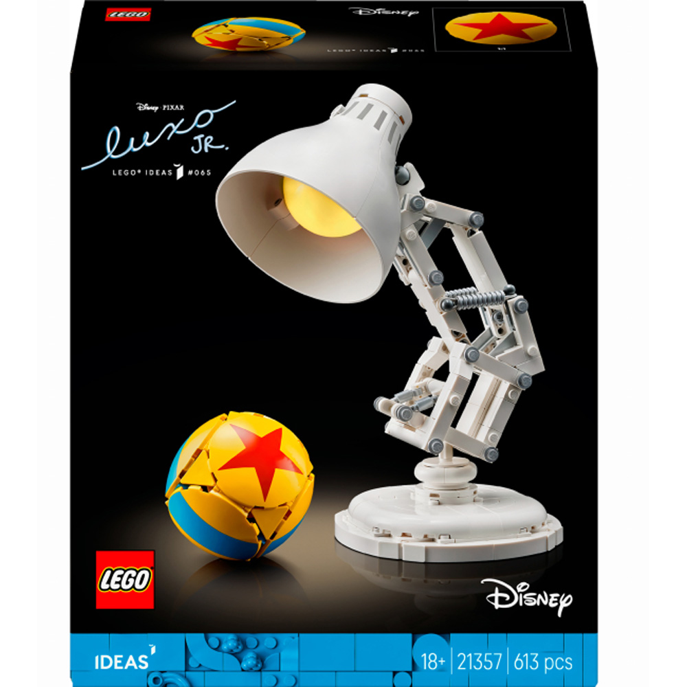 Конструктор LEGO Ideas Disney Pixar Luxo Jr.613 эл (21357) Конструктор LEGO Ideas Disney Pixar Luxo Jr.613 эл (21357)