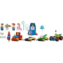 Конструктор LEGO Disney Pixar Святкування з Історії іграшок: поїзд та авто для гонок 206 деталей (43264)