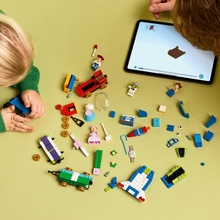 Конструктор LEGO Disney Pixar Святкування з Історії іграшок: поїзд та авто для гонок 206 деталей (43264)