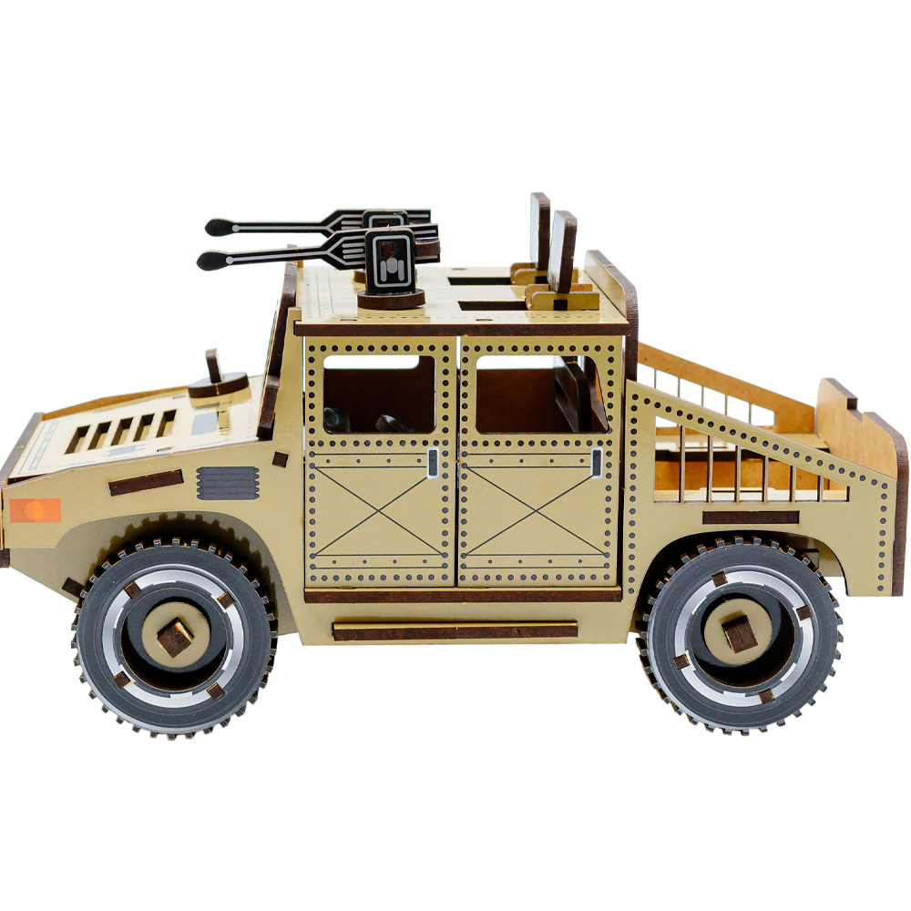 Конструктор PUZZLEOK 3D "HUMVEE" (Puz-00927) Тип транспорту легковий автомобіль