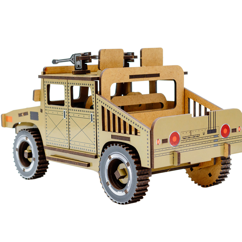 Конструктор PUZZLEOK 3D "HUMVEE" (Puz-00927) Тематика військова