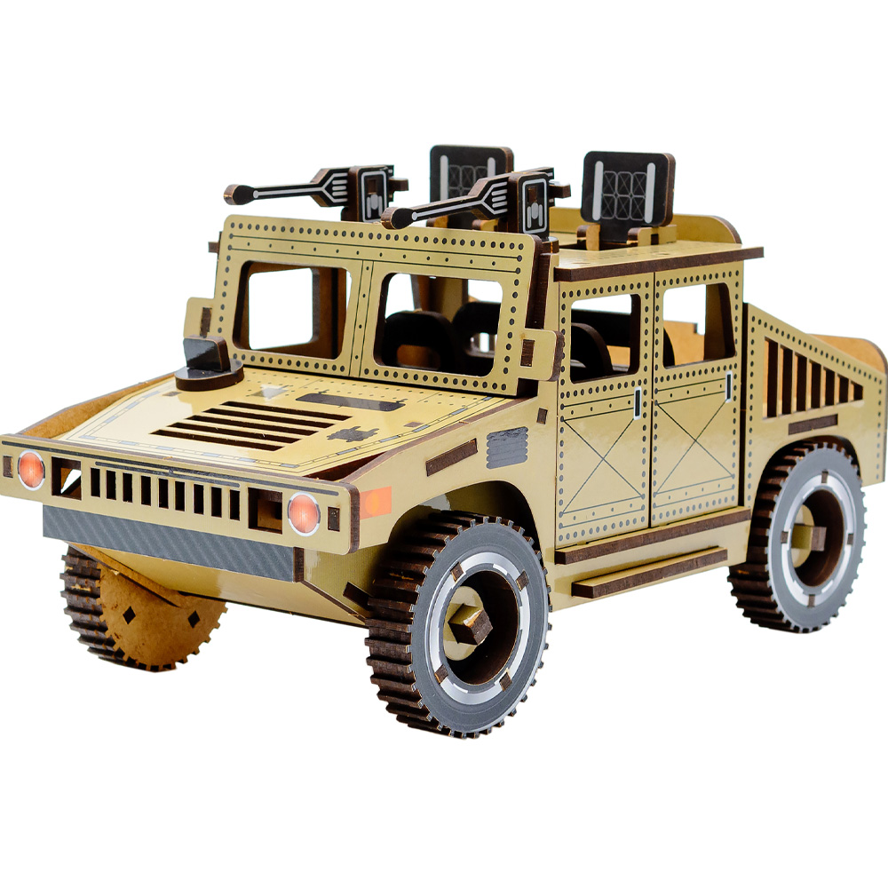 Зовнішній вигляд Конструктор PUZZLEOK 3D "HUMVEE" (Puz-00927)