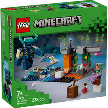 Конструктор LEGO Minecraft Зустріч з Боронителем 238 деталей (21274)