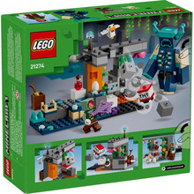 Конструктор LEGO Minecraft Зустріч з Боронителем 238 деталей (21274)