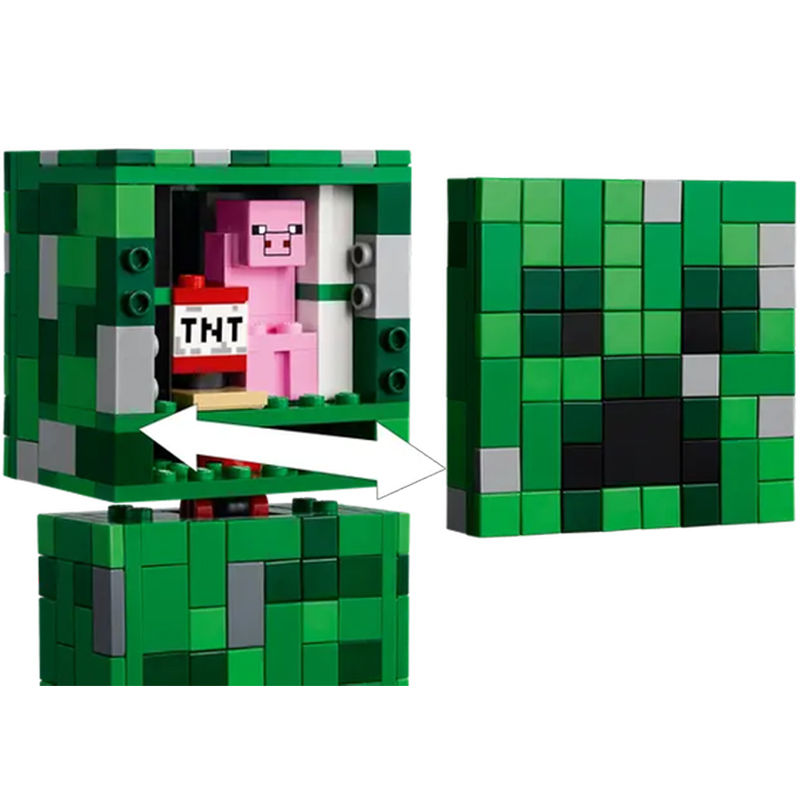Заказать Конструктор LEGO Minecraft Крипер 665 деталей (21276)