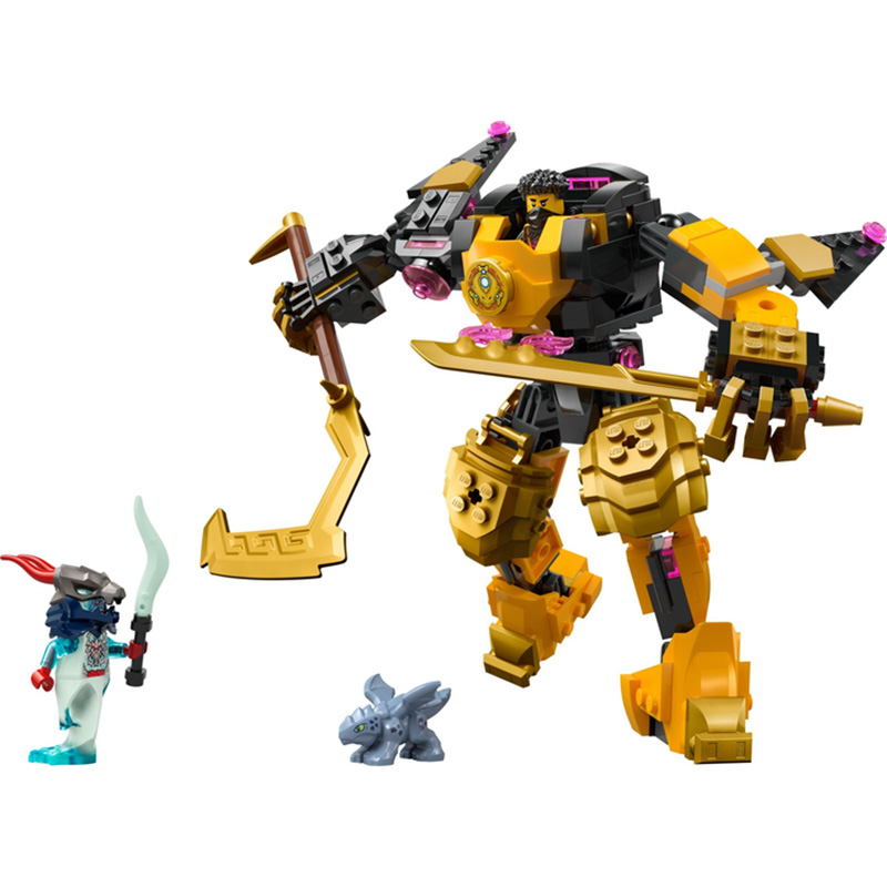 Конструктор LEGO Ninjago Боевой робот Арин Спин-джитсу 213 детали (71839) Крепление блок