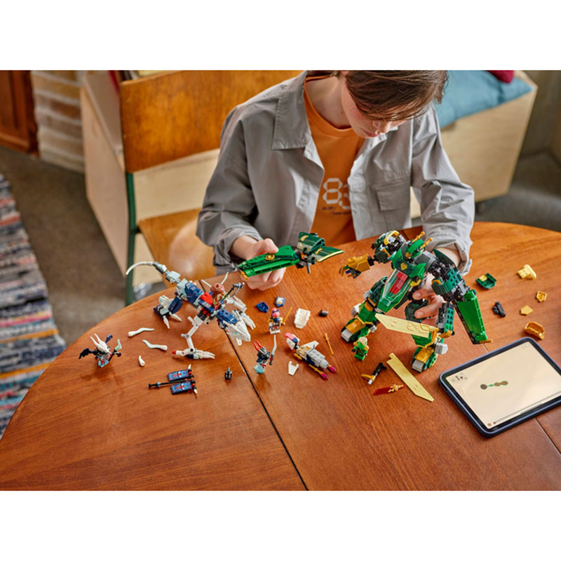 В Украине Конструктор LEGO Ninjago Реактивный робот Ллойда 1112 детали (71845)