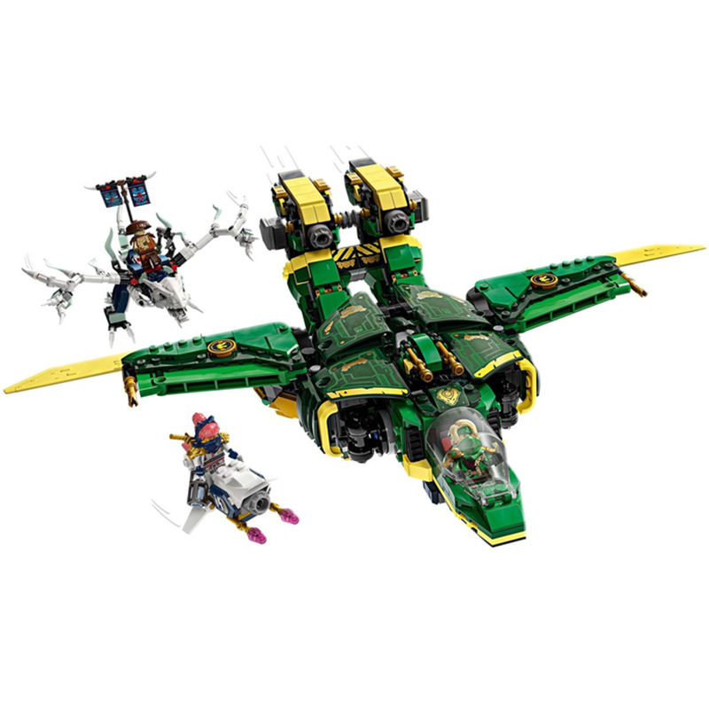 Внешний вид Конструктор LEGO Ninjago Реактивный робот Ллойда 1112 детали (71845)
