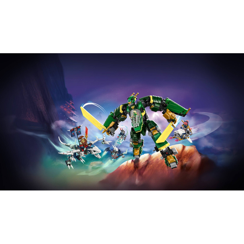 Изображение Конструктор LEGO Ninjago Реактивный робот Ллойда 1112 детали (71845)