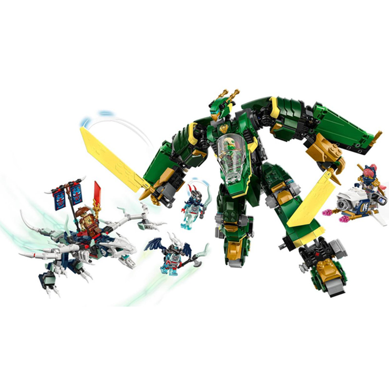 Конструктор LEGO Ninjago Реактивный робот Ллойда 1112 детали (71845) Серия Lego Ninjago