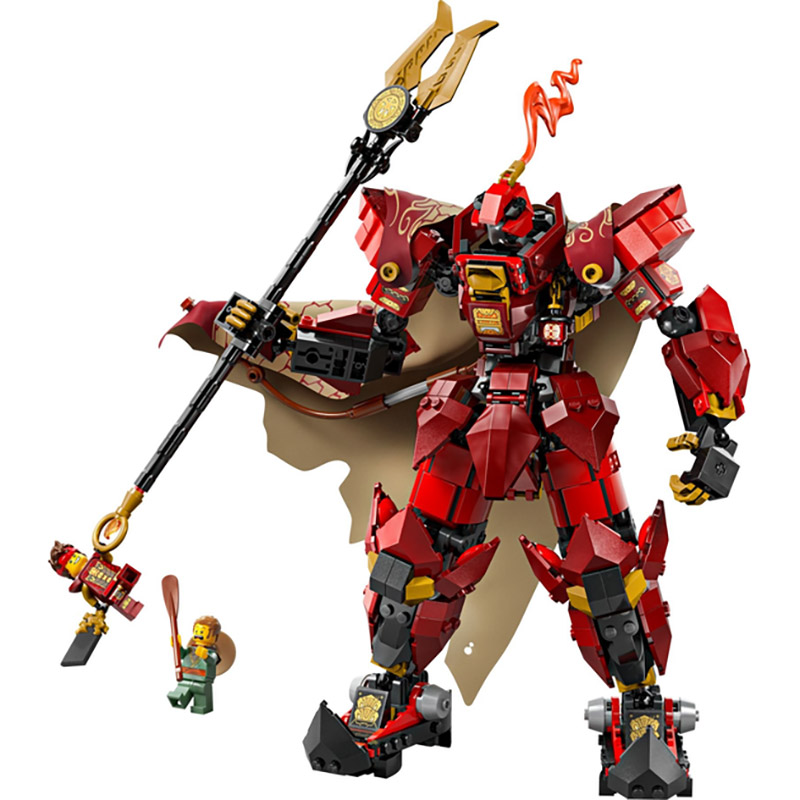 Конструктор LEGO Ninjago Робот Вогняного Лицаря 996 деталей (71846) Кріплення блок