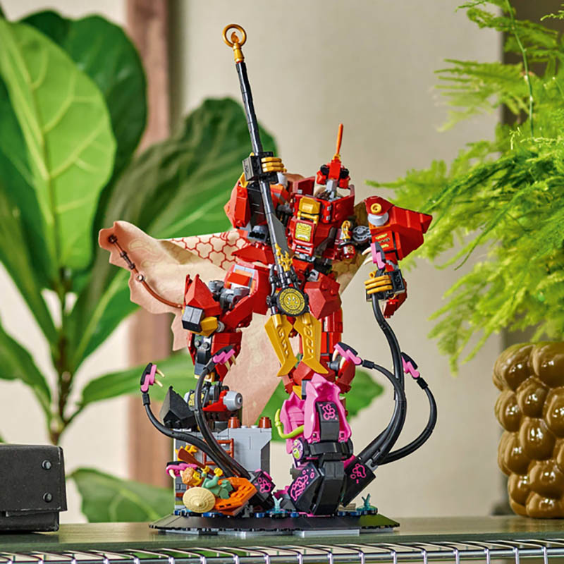 В інтернет магазині Конструктор LEGO Ninjago Робот Вогняного Лицаря 996 деталей (71846)