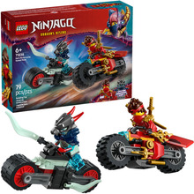 Конструктор LEGO Ninjago Швидкісна гонка Кая на мотоциклі 79 деталей (71838)