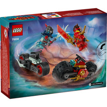 Конструктор LEGO Ninjago Швидкісна гонка Кая на мотоциклі 79 деталей (71838)