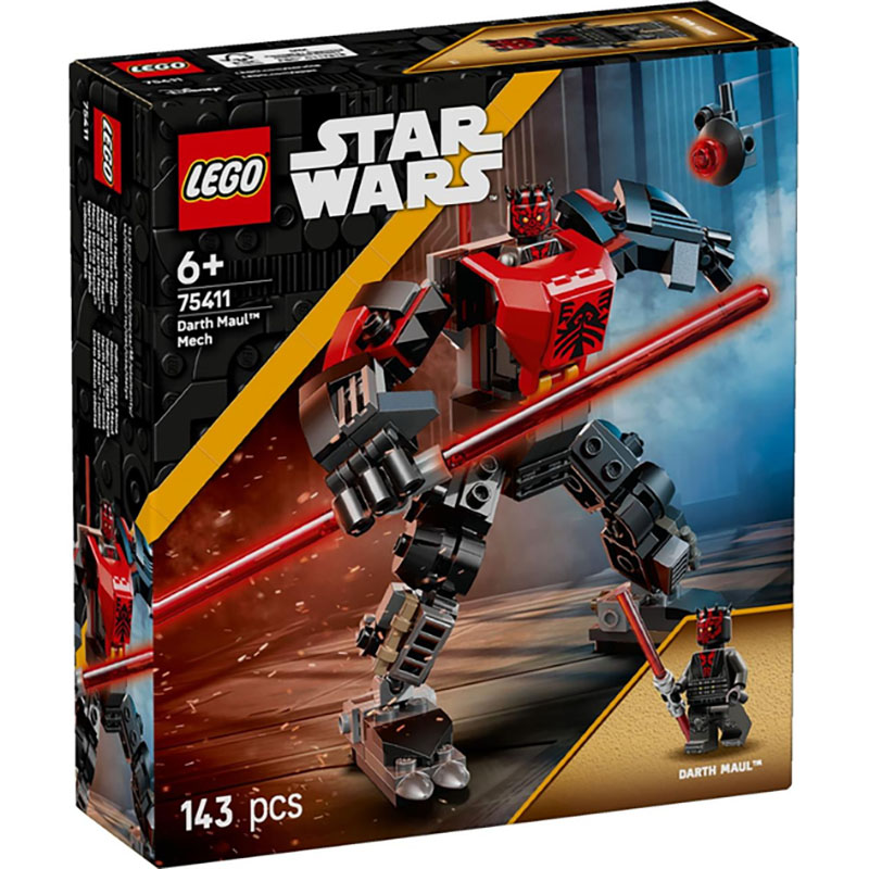 Конструктор LEGO Star Wars Робот Дарта Молла 143 деталей (75411) Конструктор LEGO Star Wars Робот Дарта Молла 143 деталей (75411)