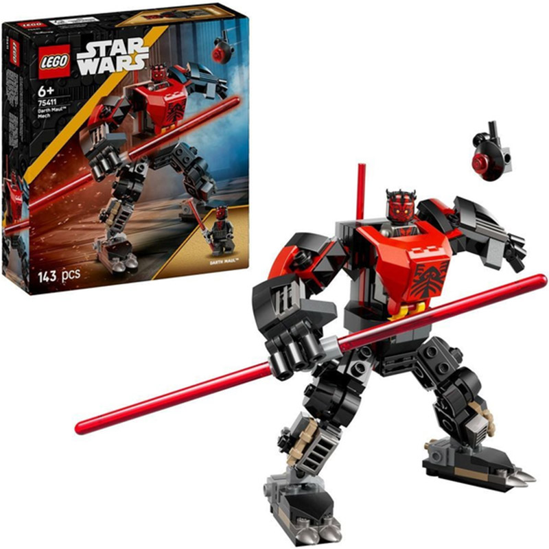Конструктор LEGO Star Wars Робот Дарта Молла 143 деталей (75411) Тематика герої фільмів і мультфільмів