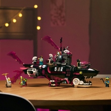 Конструктор LEGO Dreamzzz Жахливий підводний човен Акула 1413 деталей (71500)