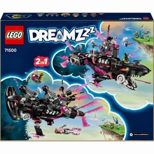 Конструктор LEGO Dreamzzz Жахливий підводний човен Акула 1413 деталей (71500)