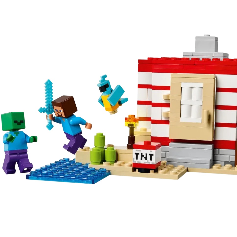 Внешний вид Конструктор LEGO Minecraft Дом из взрывчатки в джунглях (21275)