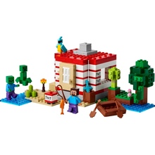 Конструктор LEGO Minecraft Дом из взрывчатки в джунглях (21275)