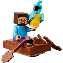 Конструктор LEGO Minecraft Дом из взрывчатки в джунглях (21275)