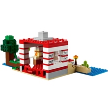 Конструктор LEGO Minecraft Дом из взрывчатки в джунглях (21275)
