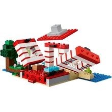 Конструктор LEGO Minecraft Дом из взрывчатки в джунглях (21275)