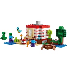 Конструктор LEGO Minecraft Дом из взрывчатки в джунглях (21275)