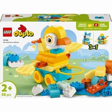 Конструктор LEGO Конструктор DUPLO Town Животные на колесах 3 в 1 (10448)