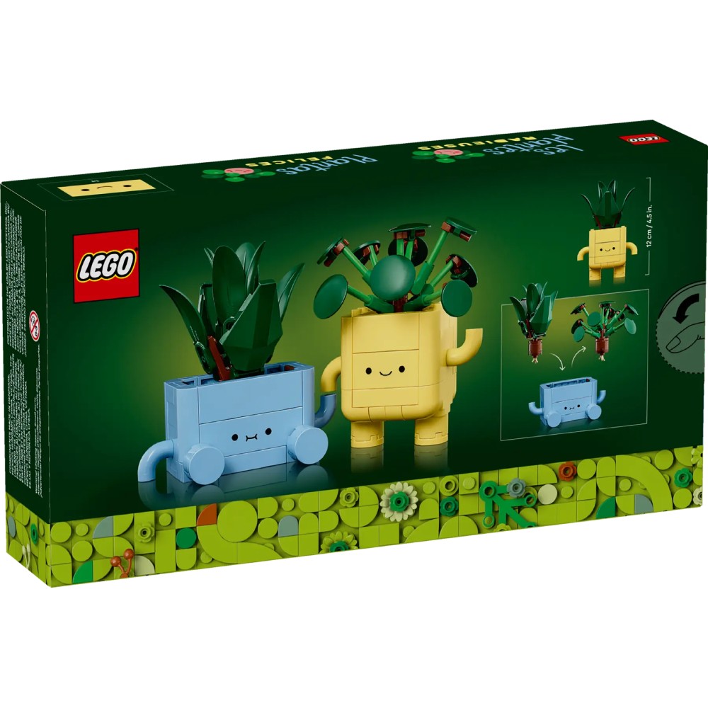 Зовнішній вигляд Конструктор LEGO Конструктор Botanicals Щасливі рослини (10349)