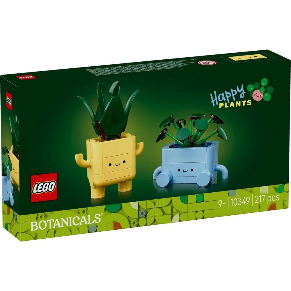 Конструктор LEGO Конструктор Botanicals Щасливі рослини (10349) Конструктор LEGO Конструктор Botanicals Щасливі рослини (10349)