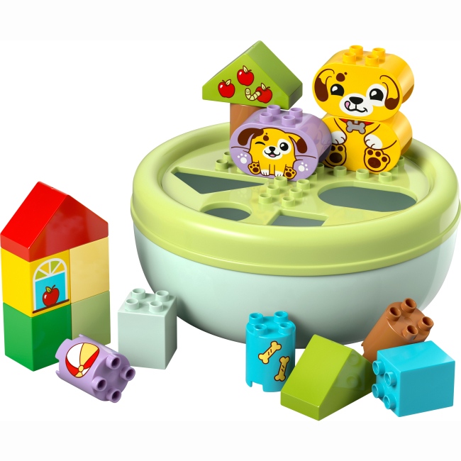 Конструктор LEGO DUPLO My First Сортировщик фигур: дом для щенков 17 деталей (10441) Тип классический