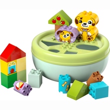 Конструктор LEGO DUPLO My First Сортировщик фигур: дом для щенков 17 деталей (10441)
