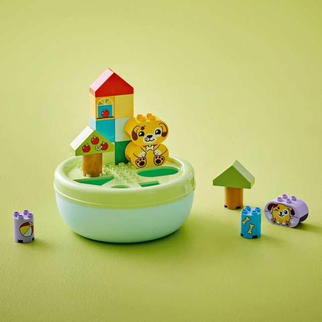 Фото Конструктор LEGO DUPLO My First Сортировщик фигур: дом для щенков 17 деталей (10441)