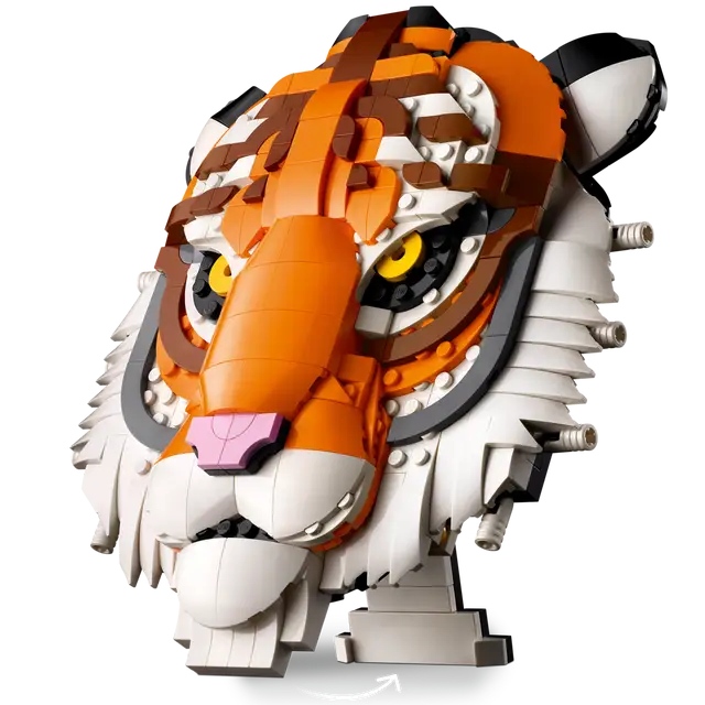 Конструктор LEGO Art Коллекция фауны Тигр (31217) Серия Lego Art