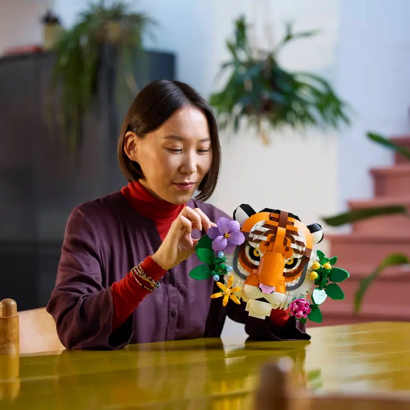 Изображение Конструктор LEGO Art Коллекция фауны Тигр (31217)