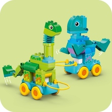Конструктор LEGO DUPLO Town Динозавры на колесах 3 в 1 108 деталей (10451)