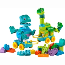 Конструктор LEGO DUPLO Town Динозавры на колесах 3 в 1 108 деталей (10451)