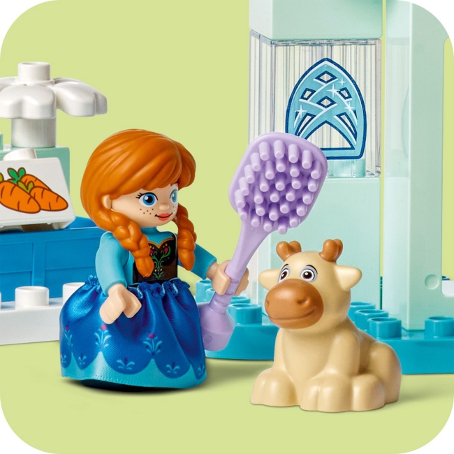 Конструктор LEGO DUPLO Disney Вечеринка в ледяном дворце Эльзы и Анны 54 детали (10455) Тематика герои фильмов и мультфильмов