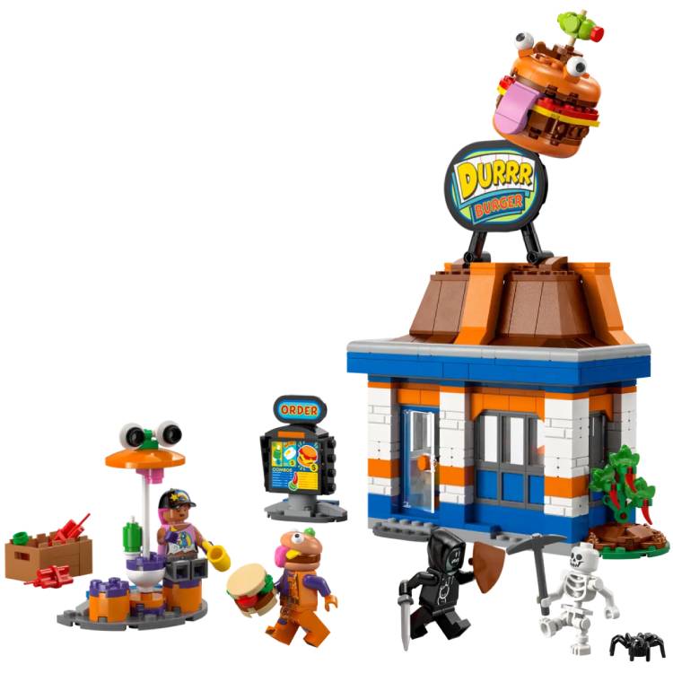 Конструктор LEGO Fortnite Durrr Burger 546 деталей (77076) Тематика комп'ютерні ігри