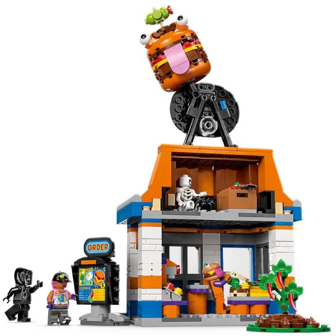 Зовнішній вигляд Конструктор LEGO Fortnite Durrr Burger 546 деталей (77076)