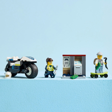 Конструктор LEGO City Погоня на полицейском мотоцикле (60455)