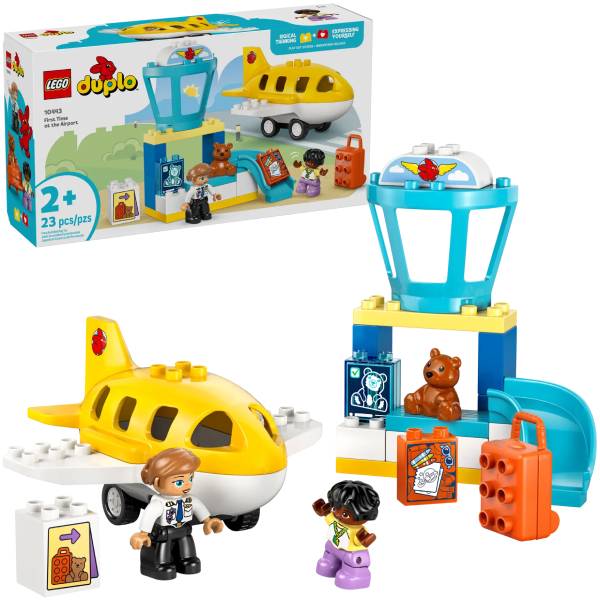 Конструктор LEGO DUPLO Town Впервые в аэропорту 23 детали (10443-) Тематика транспорт