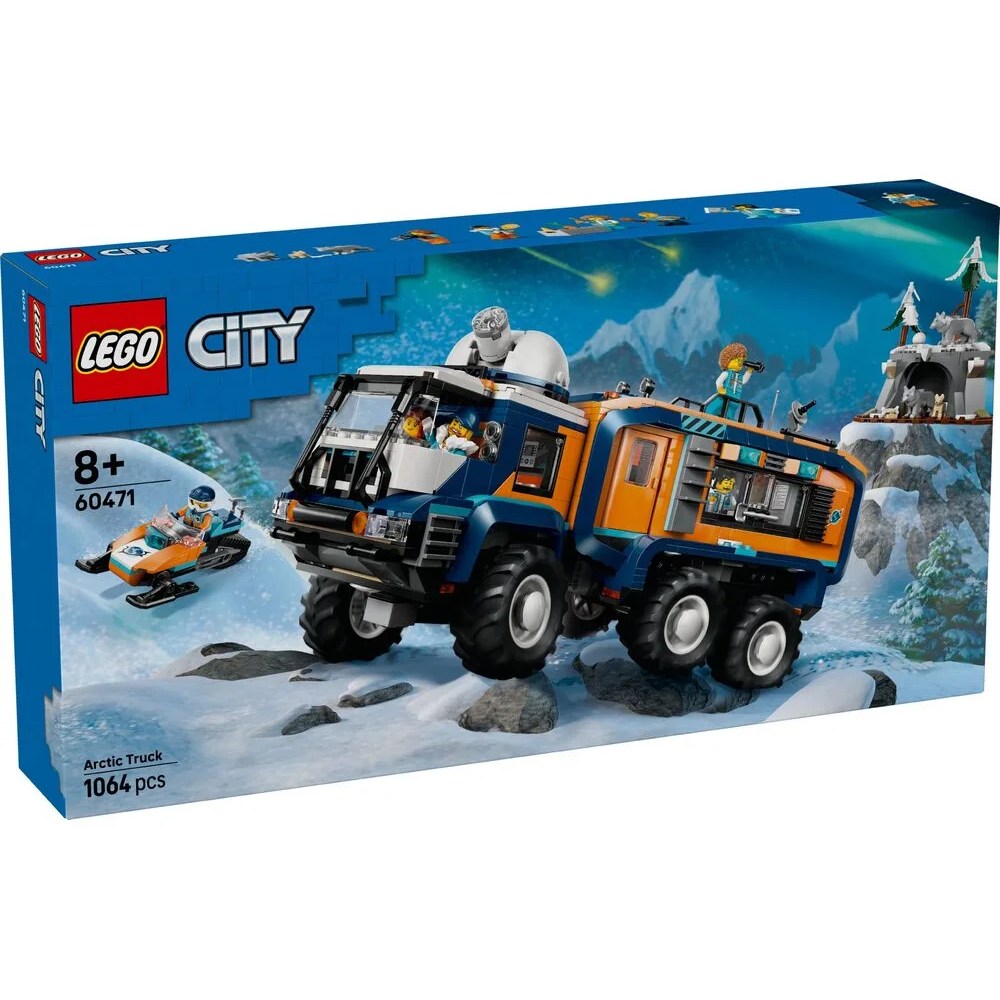 Конструктор LEGO City Арктична дослідна вантажівка з науковою лабораторією (60471) Конструктор LEGO City Арктична дослідна вантажівка з науковою лабораторією (60471)