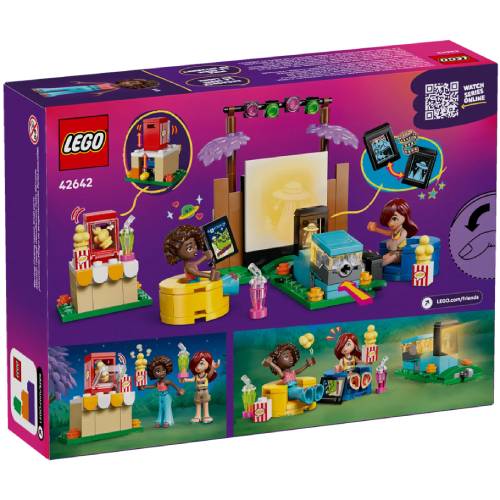 Конструктор LEGO Friends Вечер кино с друзьями 154 детали (42642) Конструктор LEGO Friends Вечер кино с друзьями 154 детали (42642)
