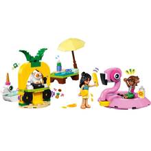 Конструктор LEGO Friends Вечеринка единорога и фламинго у бассейна 99 деталей (42658)