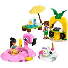 Конструктор LEGO Friends Вечеринка единорога и фламинго у бассейна 99 деталей (42658)