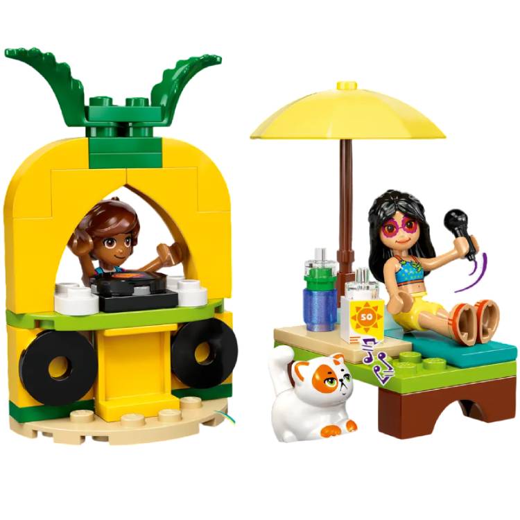 Конструктор LEGO Friends Вечеринка единорога и фламинго у бассейна 99 деталей (42658) Крепление блок
