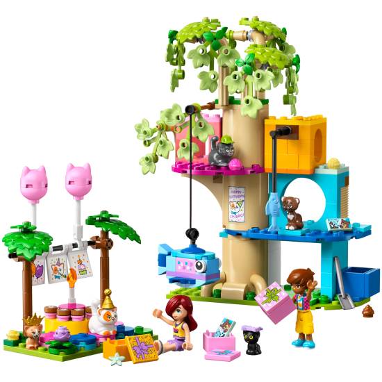 Конструктор LEGO Friends День рождения кота и дом на дереве 321 деталь (42666) Тип классический