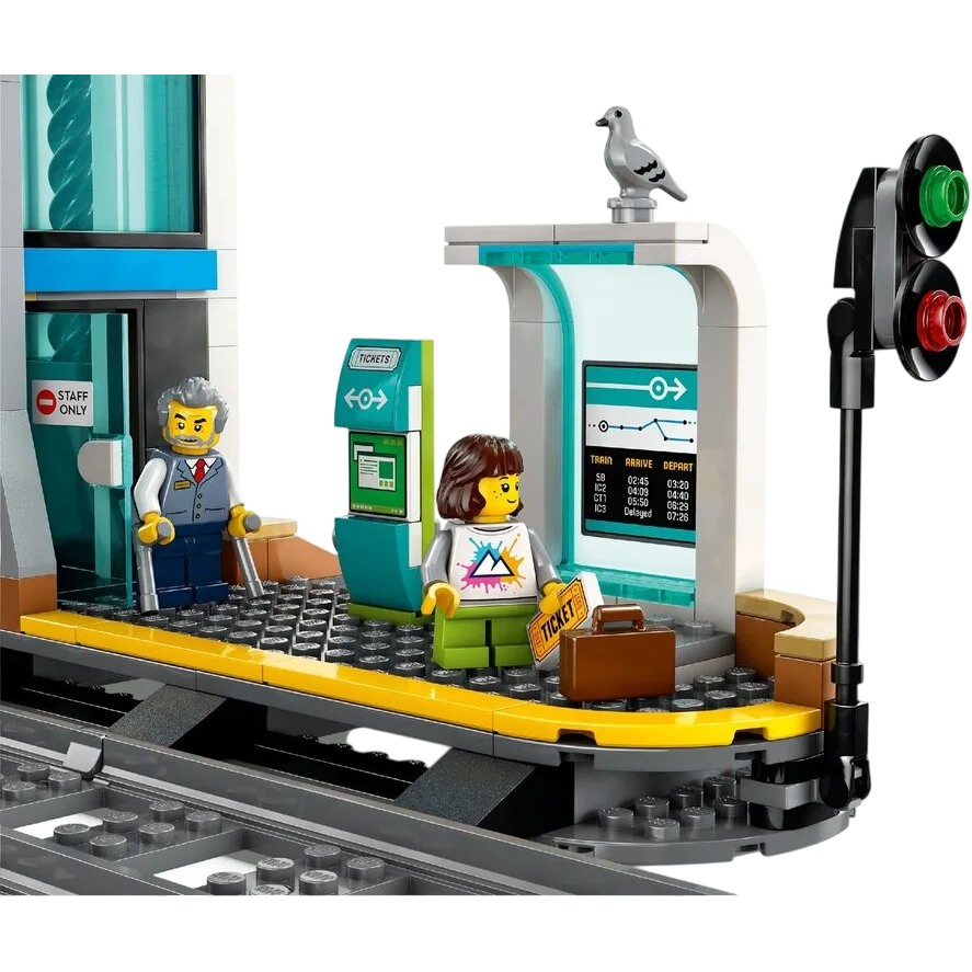 Конструктор LEGO City Центральный железнодорожный вокзал (60469) Крепление блок